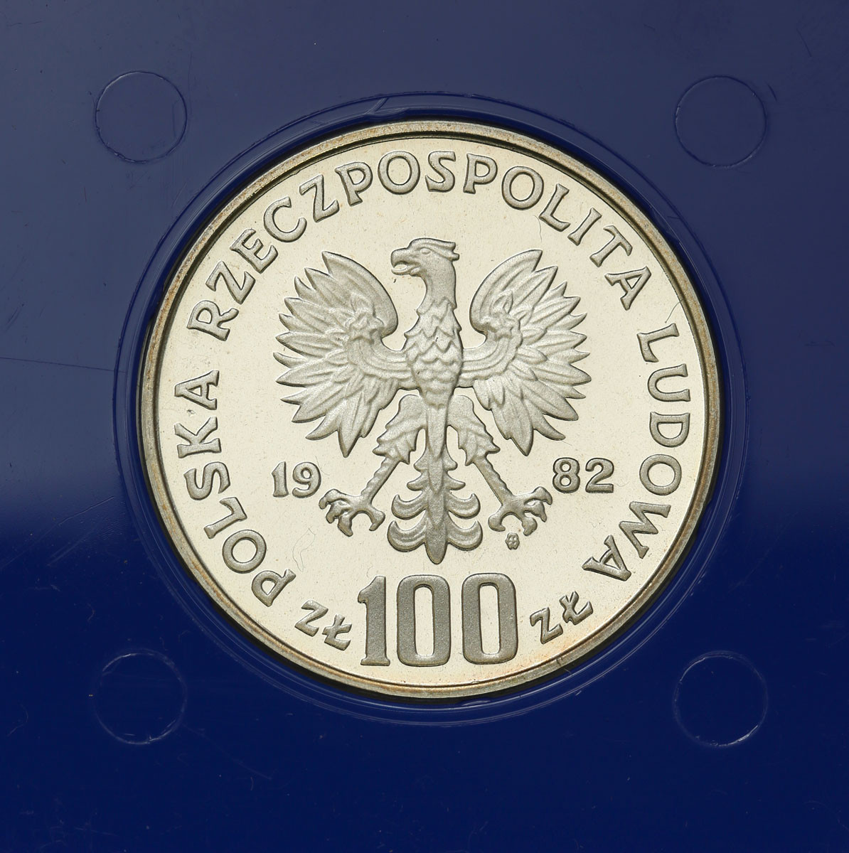 PRL. 100 złotych 1982 Bocian